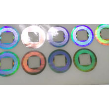 Custom washing aluminum holographic label/ security anti-counterfeiting 3D hologram sticker